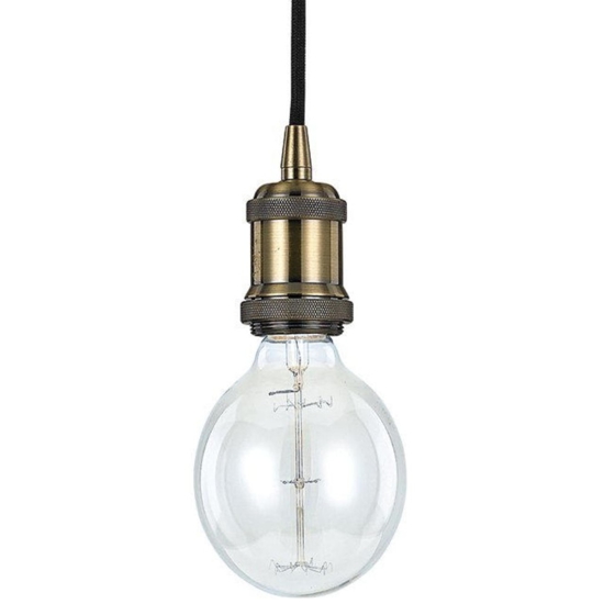 Ideal lux frida sp1 lampada a sospensione brunito