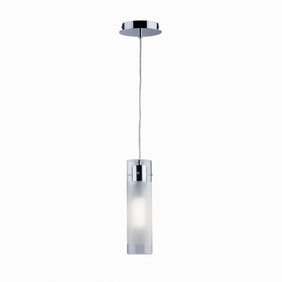 Flam sp1 big ideal lux lampada a sospensione cilindro di vetro per isola cucina