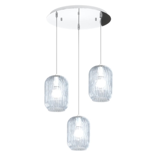 Top light tender lampadario per cucina vetri blu