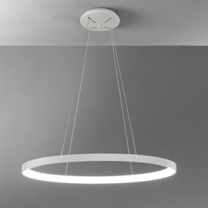 Vivida lifering-o lampadario a sospensione bianco led 50w 3000k 4000k dimmerabile