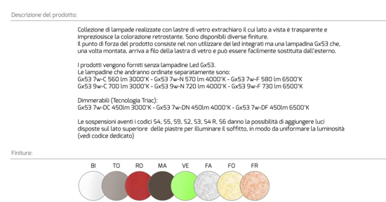 Plafoniera vetro marrone moderna toplight path