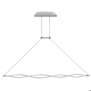 Lampadario moderno particolare led design per soggiorno 42w 3000k