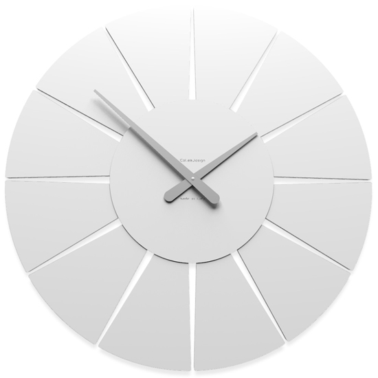 Callea design orologio da parete extreme m bianco design moderno