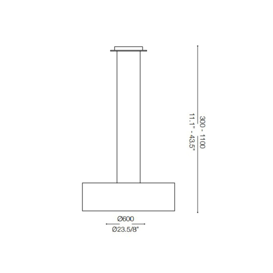 Ideal lux lampadario design cilindro per soggiorno woody sp5 wood