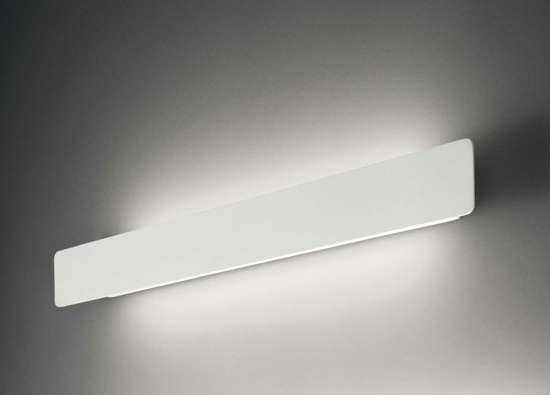 Applique led 24w 3000k moderna rettangolare bianca vivida line