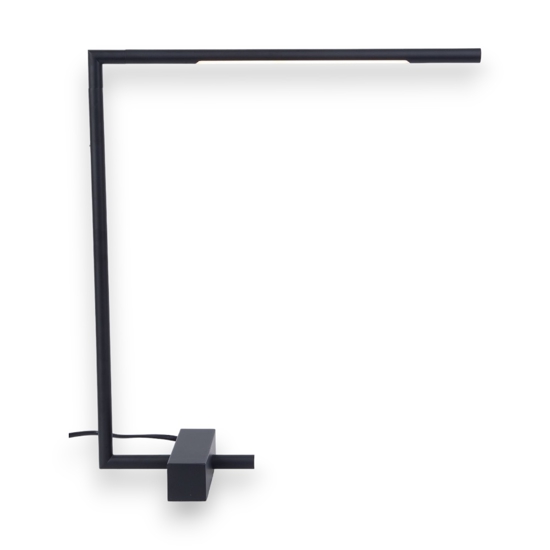 Lampada da tavolo scrivania nera design moderna led 3000k