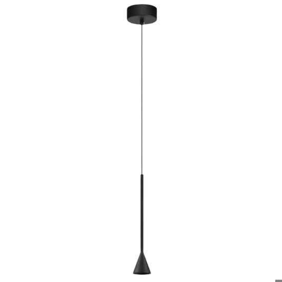 Lampada a sospensione led cono per isola cucina