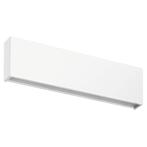 Applique led linea light box bianca rettangolare moderna