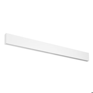 Applique led spessore sottile linea light box 108w 4000k bianco rettangolare