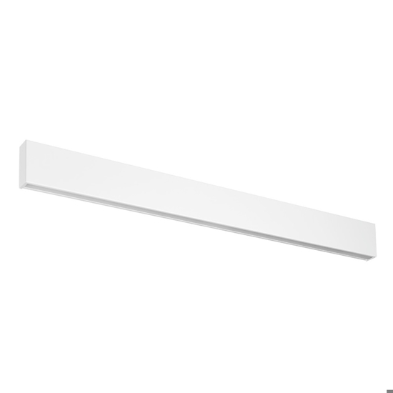 Applique led spessore sottile linea light box 108w 4000k bianco rettangolare