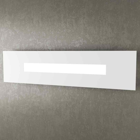 Applique led moderna bianco design wally top light