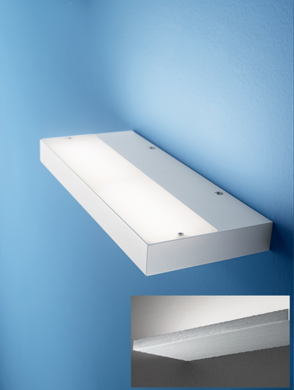 Linea light regolo applique led 36w 3000k moderna