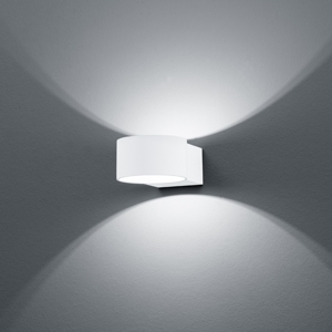 Applique led 4,5w 3000k design moderna bianco per interni