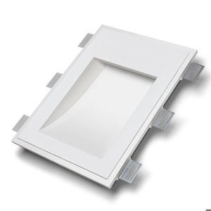 Applique lampada da incasso a parete di gesso led cristaly 16.5w 3000k