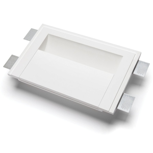 Lampada da incasso a parete 21,5w 4000k applique in gesso led cristaly