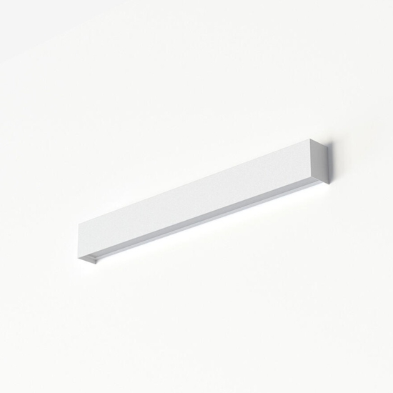 Applique bianco rettangolare moderna led 11w 3000k per interni