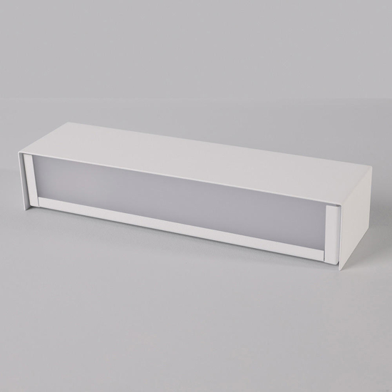 Applique bianco rettangolare moderna led 11w 3000k per interni