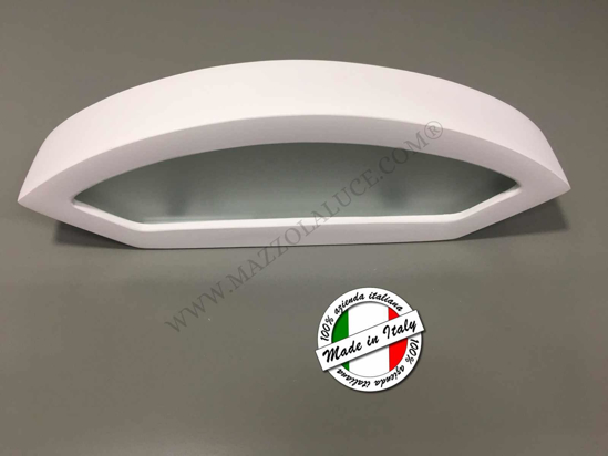 Applique bianco di gesso ceramica moderna verniciabile