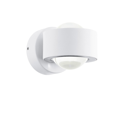 Applique occhio led 5w 3000k moderna bianco