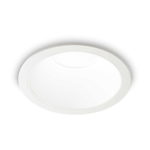 Ideal lux game trim round faretto a led da incasso 11w 3000k bianco rotondo