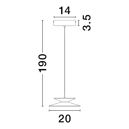 Lampada a sospensione pendente design piatto nero oro