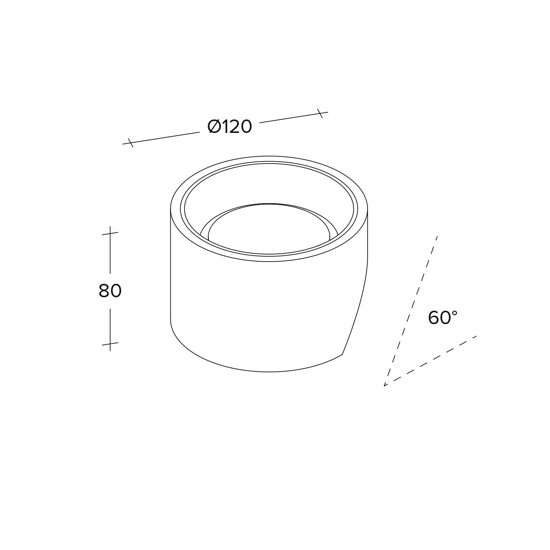 Applique da parete moderna forma rotonda bianco oro nasso sforzin