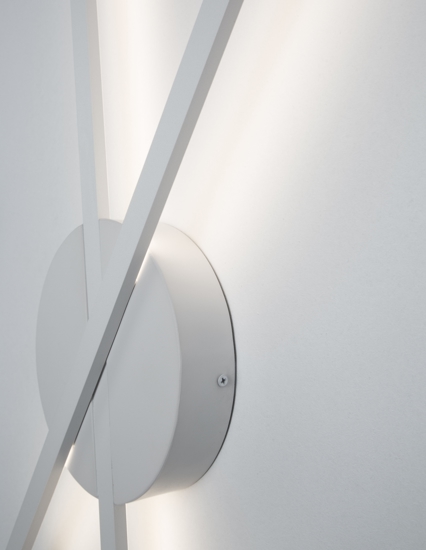 Applique led 18w 3000k bianco moderna design