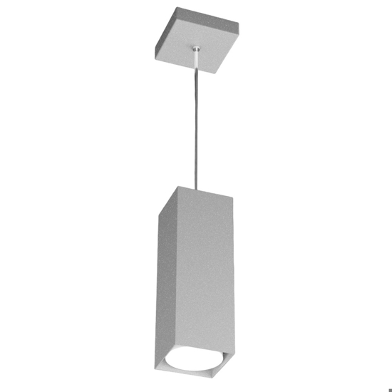 Lampade sospensione grigio squadrato toplight plate