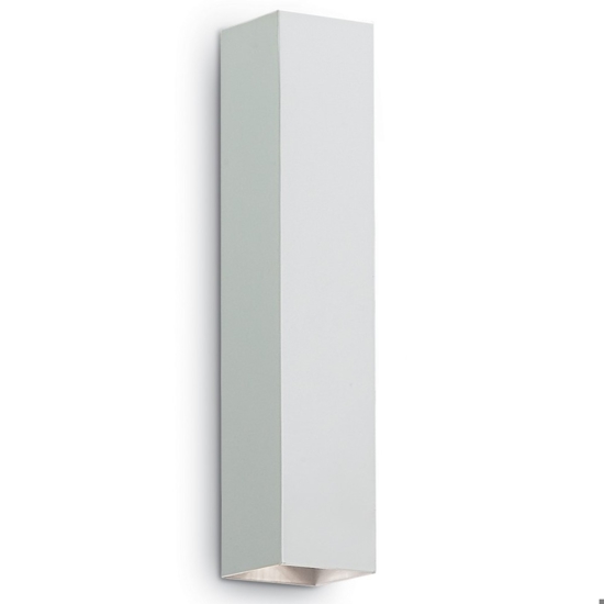 Sky ap2 applique da parete bianco up &amp; down ideal lux