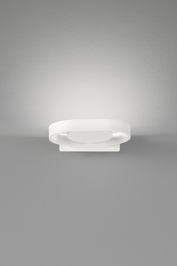 Applique led 6w cct orientabile moderno bianco perenz belt