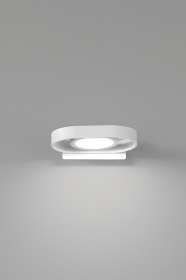 Applique led 6w cct orientabile moderno bianco perenz belt