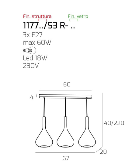 Lampadario per soggiorno a sospensione top light kona oro ambra