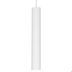 Ideal lux tube sp d6 lampada a sospensione cilindro bianco led 11w 3000k