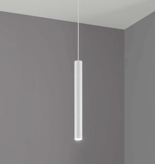 Ego pendant lampada a sospensione led 13w dali 3000k bianco ottica 30 ideal lux