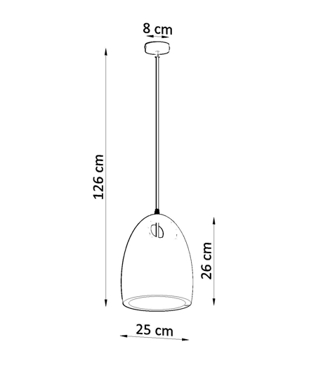 Lampada a sospensione di gesso bianca per cucina moderna