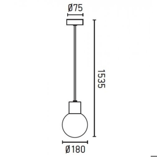 Lampada per bagno a sospensione moderna lanterna grigia ip44