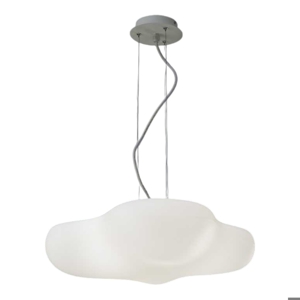 Lampadario nuvola bianca design moderna