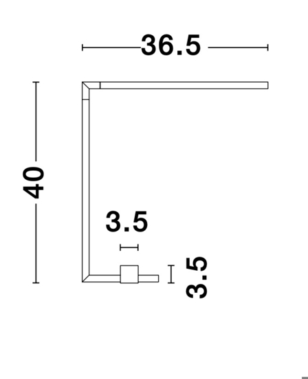 Lampada da tavolo led oro girevole design moderna per scrivania