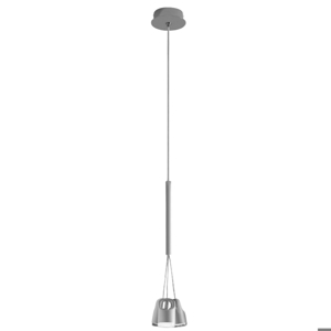 Lampadario vivida bag bianco sospesa a grappolo tre luci per soggiorno moderno led 12w 3000k