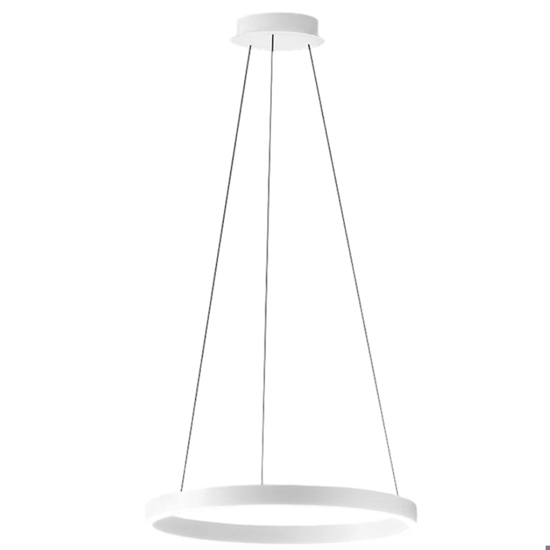 Lampadario a sospensione criseide sg bianco gea luce led 80w 3000k