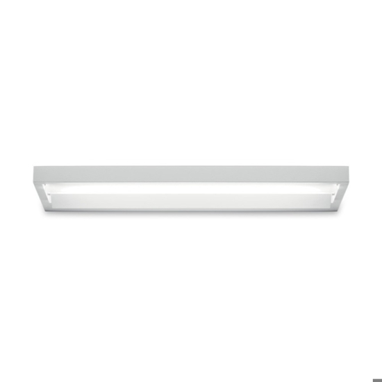 Applique bianca led 38w tablet stilnovo moderna parabola orientabile