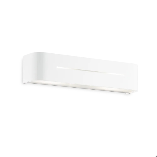 Posta ap2 lampada da parete bianco 36cm rettangolare ideal lux