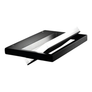 Piccola applique nero led 15w 3000k moderna table stilnovo