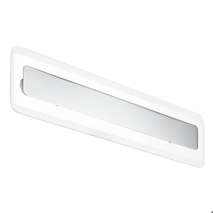 Applique linea light antille cromo moderna led 28w 3000k