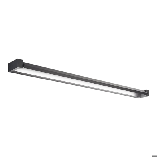 Applique sway perenz led girevole 34w nero cct 3000k 4000k 6000k 100cm moderno