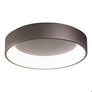 Plafoniera led 35w moderna caffe marrone affralux band diodi