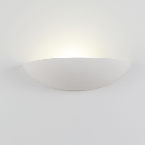 Isyluce applique di gesso bianco per interni