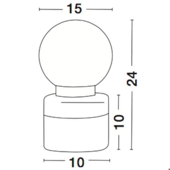 Abat jour lampada per camera da letto grigio oro