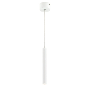 Lampada a sospensione cilindro bianco per cucina led 3w maya affralux