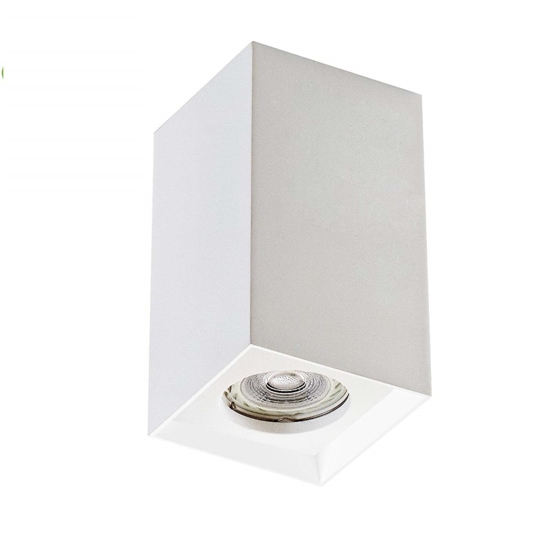 Plafone cubo da soffitto gesso bianco isyluce verniciabile